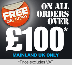 FREE DELIVERY on all orders over 100 + VAT - Mainland UK Only!