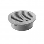 NDS 6'' Grey Round Grate