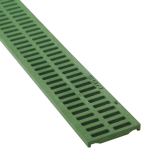 NDS Slotted Decorative Channel Grate Green  x 900mm