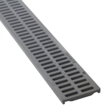 NDS Slotted Decorative Channel Grate Grey  x 900mm