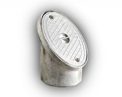 160mm Drainage Oval Aluminium Rodding Eye