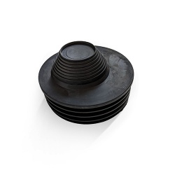 110mm Adaptor to Waste Pipe - Single Inlet