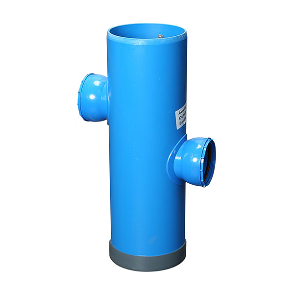 315mm dia Silt Trap 160mm inlet/outlet www.landscapeplastics.co.uk