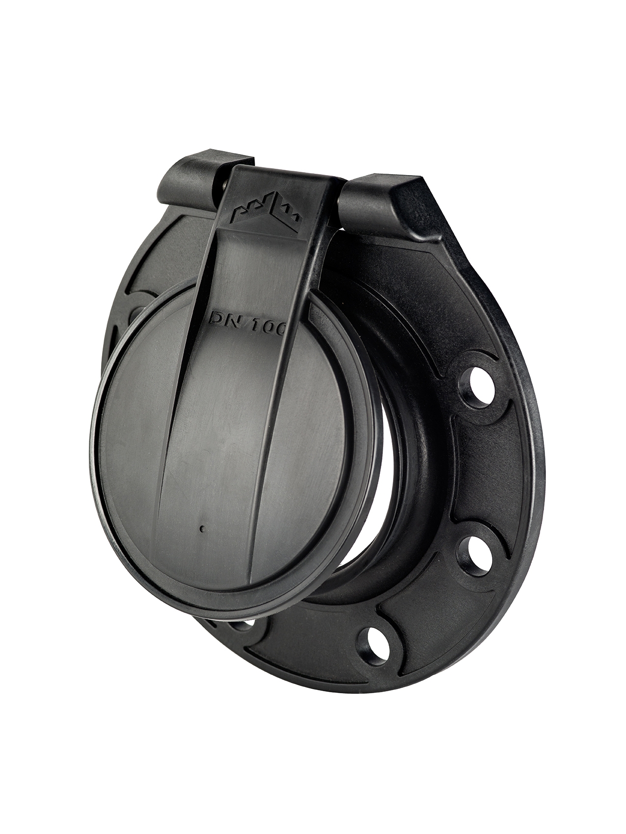 EF100B 110mm ECOFLAP Flap Valve with fixings www.landscapeplastics.co.uk