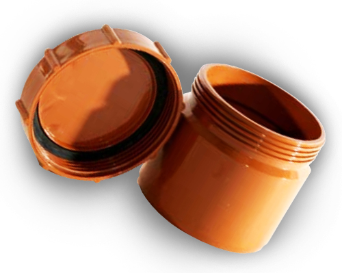 110mm Screwed Access Plug | Landscape Plastics www.landscapeplastics.co.uk