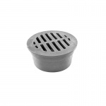 NDS 3'' Grey Round Grate