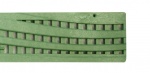 Wave Decorative Channel Drainage Grate Green x 900mm